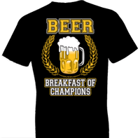 Thumbnail for Beer Breakfast of Champions Tshirt - TshirtNow.net - 1