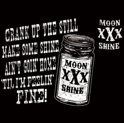 Feelin' Fine Moonshine Tshirt - TshirtNow.net - 2