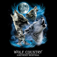 Thumbnail for Wolf Country Tshirt - TshirtNow.net - 2