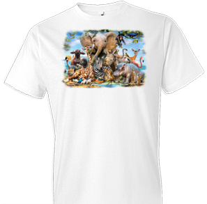 African Smile Tshirt With Oversized Print - TshirtNow.net - 1