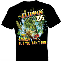 Thumbnail for Flippin Big Fly Fishing Tshirt - TshirtNow.net - 1