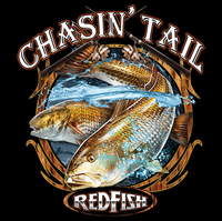 Thumbnail for Redfish Chasin Tail Tshirt - TshirtNow.net - 2
