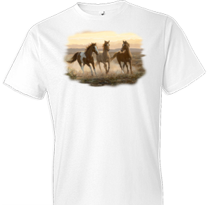 Wild Colts Horse Tshirt - TshirtNow.net - 1