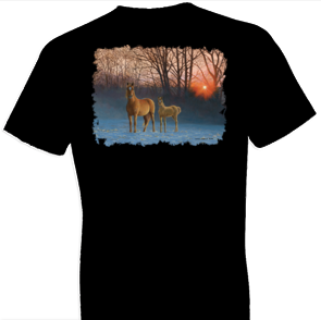 Winter Dawn Horse Tshirt - TshirtNow.net - 1