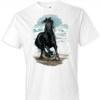 Thumbnail for On the Beach Horse Tshirt - TshirtNow.net - 1