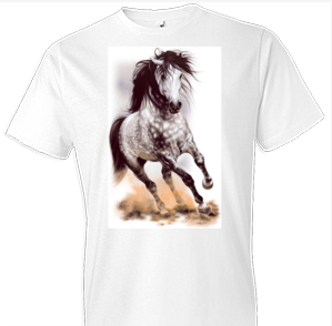 Glorious Gray Horse Tshirt - TshirtNow.net - 1