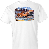 Thumbnail for Running Free 2 Horse Tshirt - TshirtNow.net - 1