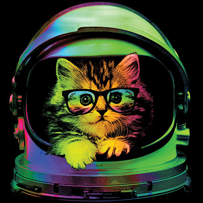 Space Kitten Cat Tshirt - TshirtNow.net - 2