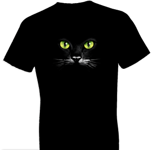 Eyes Black Cat Tshirt - TshirtNow.net - 1