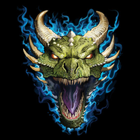 Thumbnail for Dragon Head Fantasy Tshirt - TshirtNow.net - 2