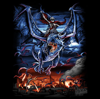 Thumbnail for Dragonrider Fantasy Tshirt - TshirtNow.net - 2
