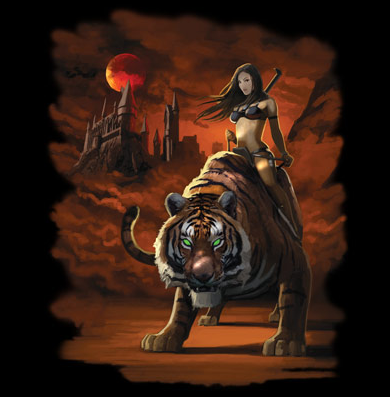 Tigress Warrior Tshirt - TshirtNow.net - 2