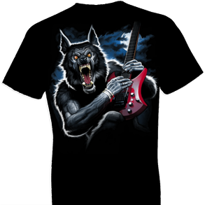 Hellhound Rock Guitar Tshirt - TshirtNow.net - 1