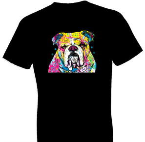 Neon Bulldog Tshirt - TshirtNow.net - 1
