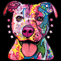 Thumbnail for Neon Pitbull Dog Tshirt - TshirtNow.net - 2
