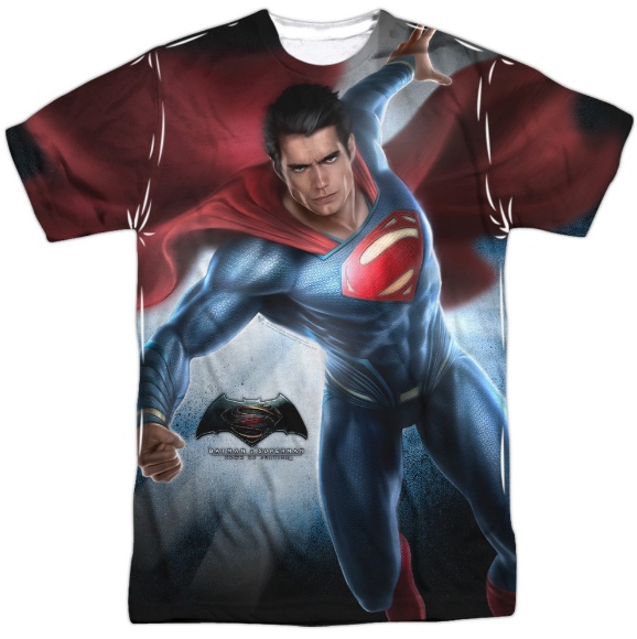 Superman vs. Batman Superman Light Allover 3D Print Tshirt - TshirtNow.net