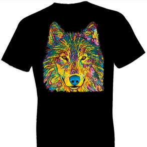 Neon Wolf 2 Tshirt - TshirtNow.net - 1
