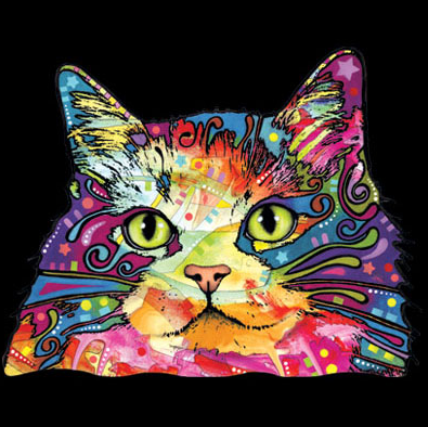 Neon Ragamuffin Cat Tshirt - TshirtNow.net - 2