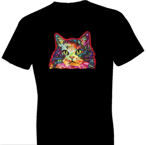 Neon Ragamuffin Cat Tshirt - TshirtNow.net - 1