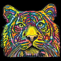 Thumbnail for Neon Tiger 2 Cat Tshirt - TshirtNow.net - 2
