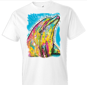 Neon Dolphin Tshirt - TshirtNow.net - 1
