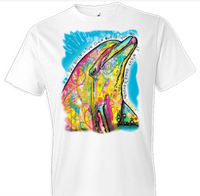 Thumbnail for Neon Dolphin Tshirt - TshirtNow.net - 1