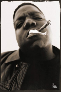 Thumbnail for Notorious B.I.G. Smoke Poster - TshirtNow.net