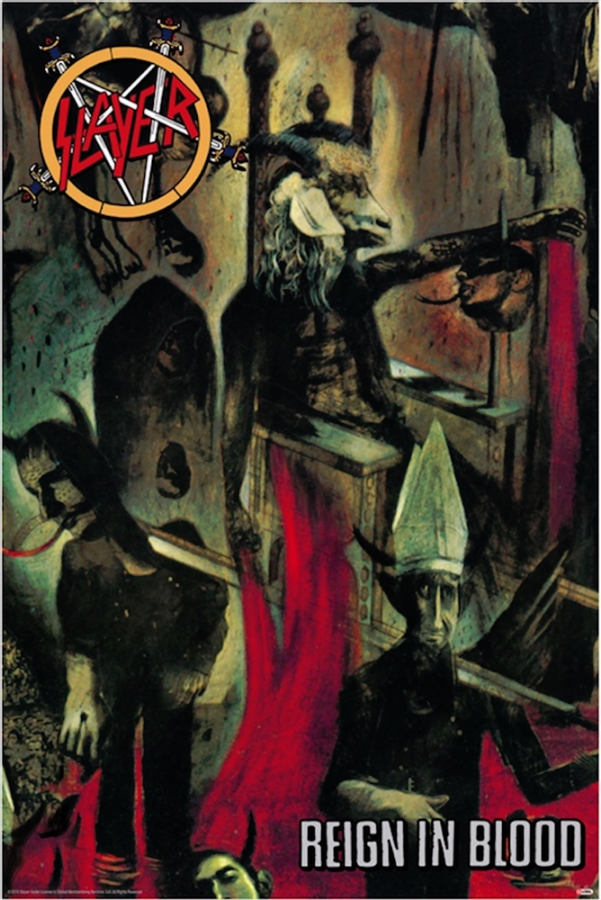 Slayer Reign in Blood Poster - TshirtNow.net