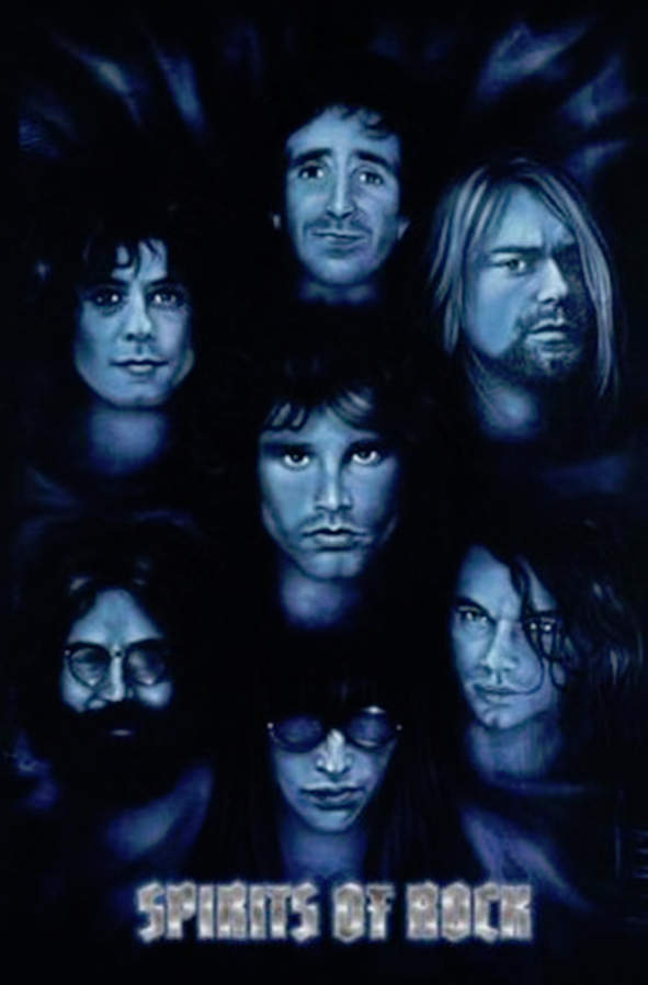Spirits of Rock Poster - TshirtNow.net