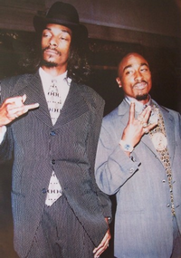 Thumbnail for Tupac and Snoop Suits Poster - TshirtNow.net