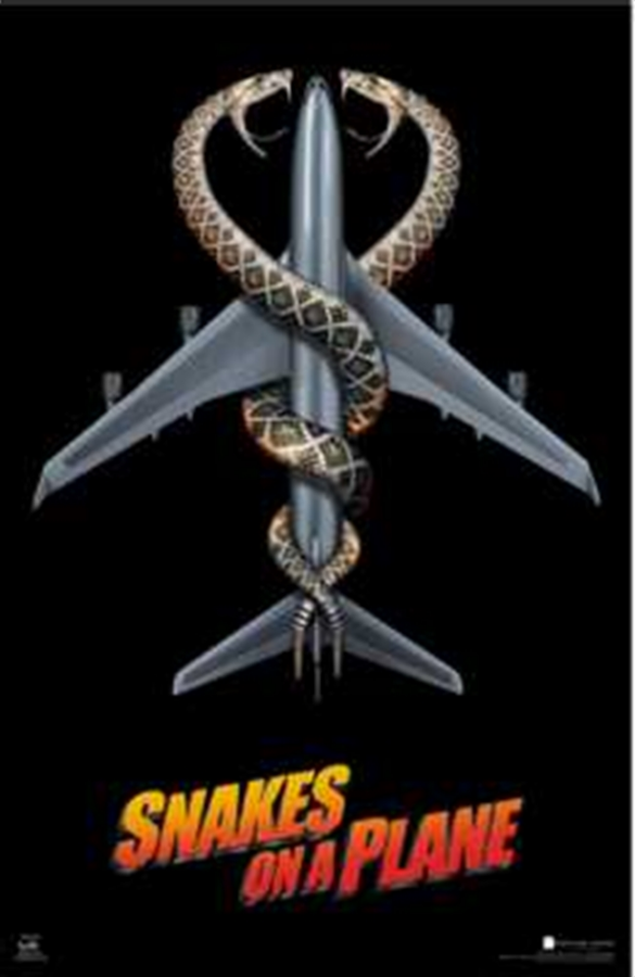 Snakes On a Plane Poster - TshirtNow.net