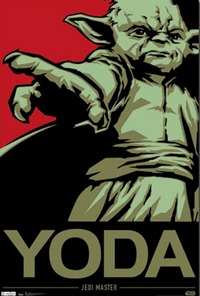 Thumbnail for Star Wars Yoda Jedi Master Poster - TshirtNow.net