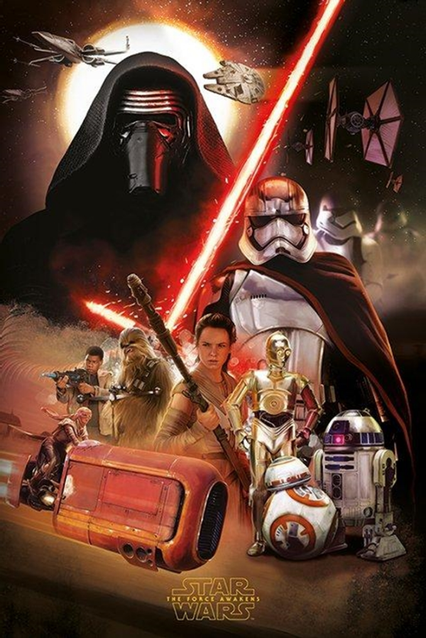 Star Wars The Force Awakens Montage Poster - TshirtNow.net