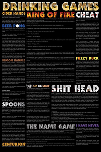 Thumbnail for Drinking Games Poster - TshirtNow.net