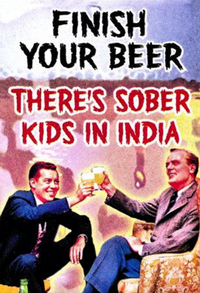 Thumbnail for Finish Your Beer Poster - TshirtNow.net