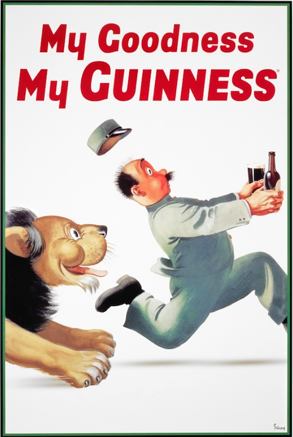 Guinness Beer Lion Poster - TshirtNow.net