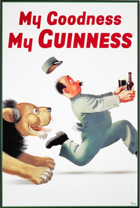 Thumbnail for Guinness Beer Lion Poster - TshirtNow.net