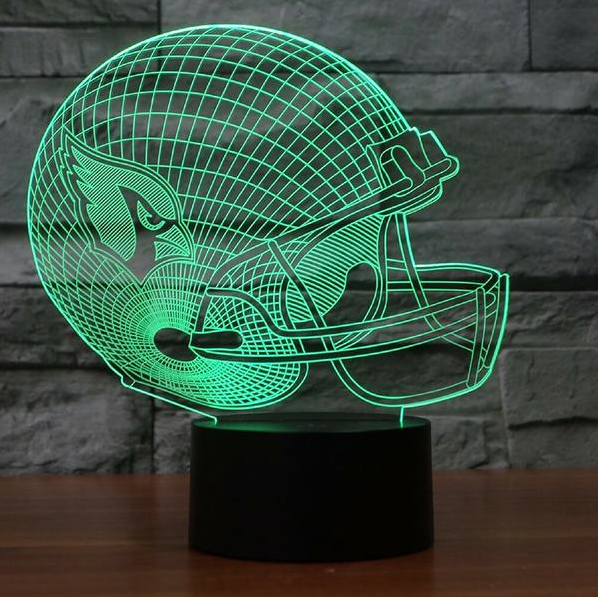NFL ARIZONA CARDINALS 3D LED LIGHT LAMP