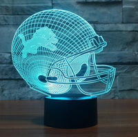 Thumbnail for NFL DETROIT LIONS 3D LED LIGHT LAMP
