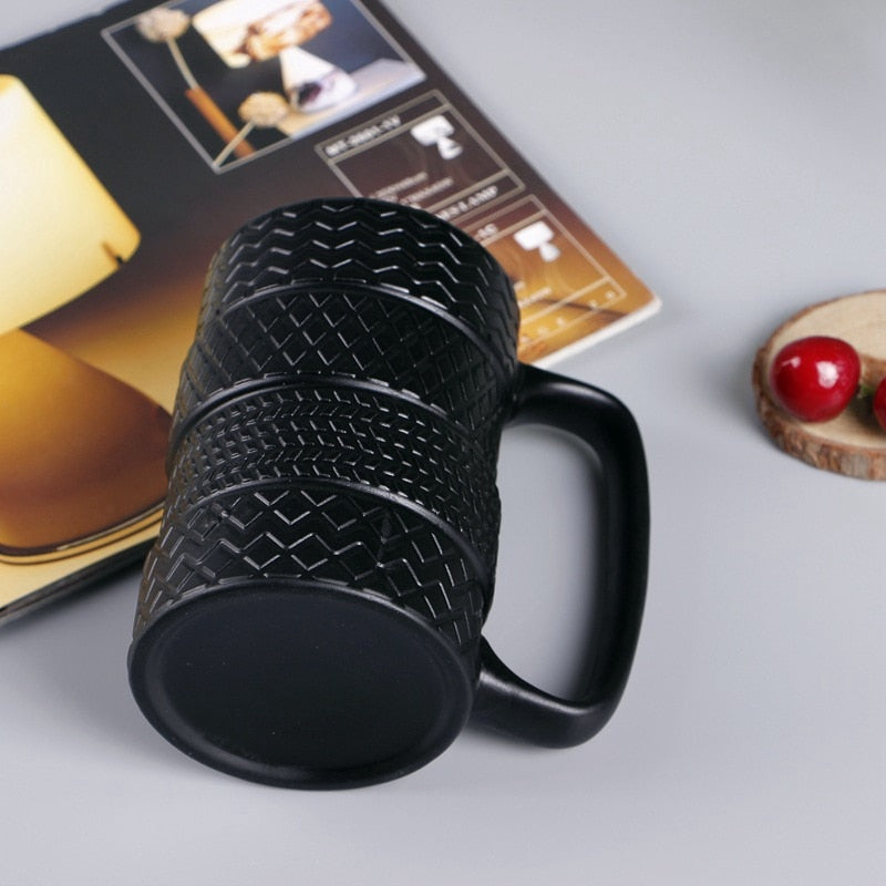 Porcelain Ceramic Tyre Coffee/Tea Mug