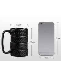 Thumbnail for Porcelain Ceramic Tyre Coffee/Tea Mug