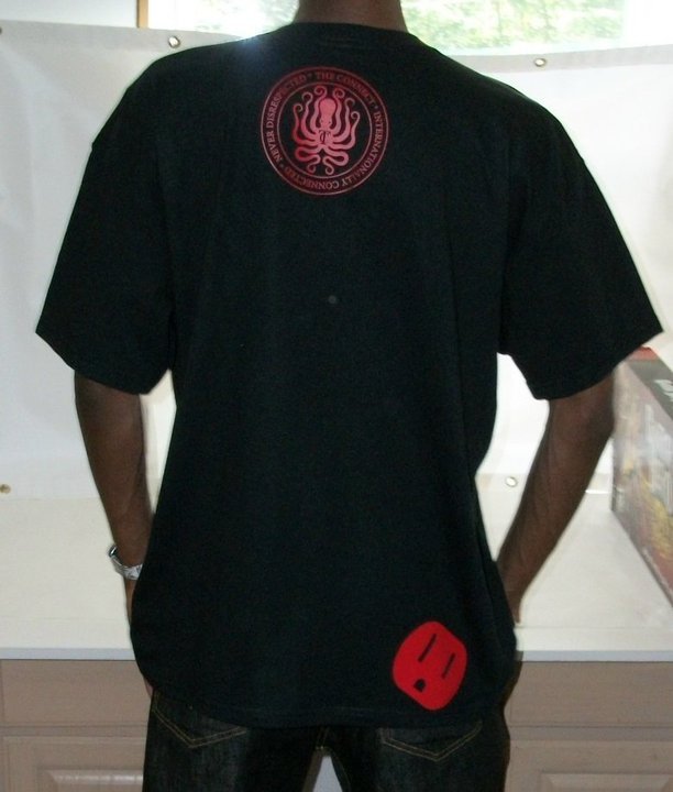 The Connect "Money Plug" Tshirt: Black With Red Print - TshirtNow.net - 2