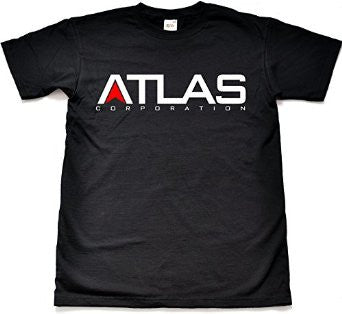 Atlas Corporation Logo Black Tshirt - TshirtNow.net