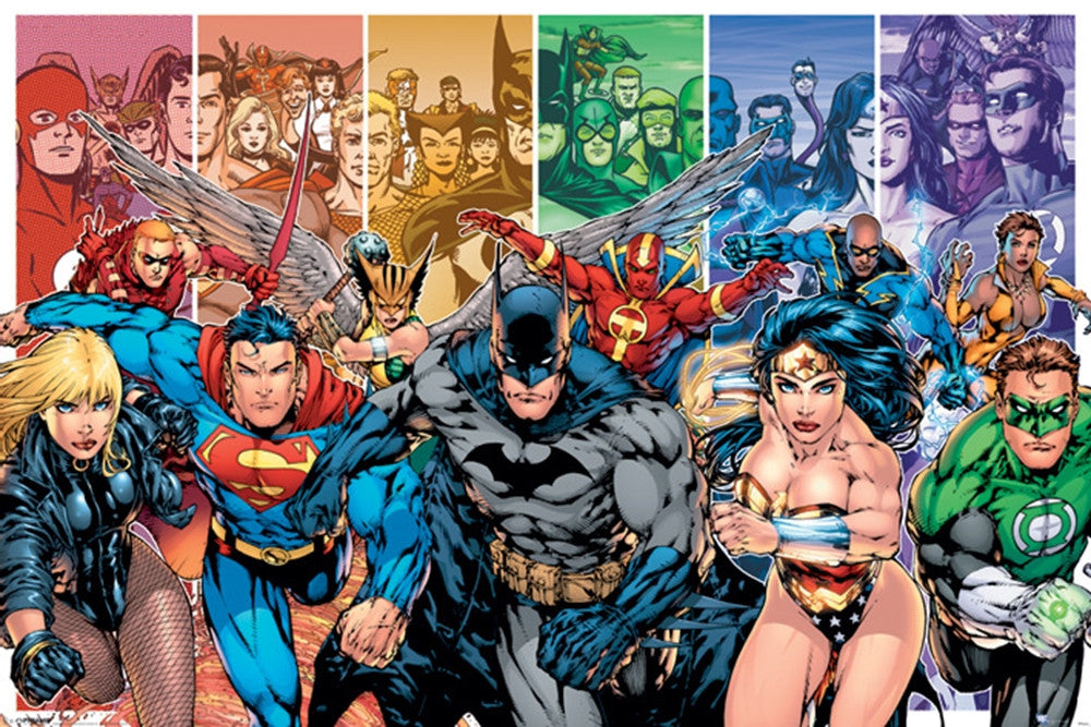Justice League of America Comic Poster - TshirtNow.net