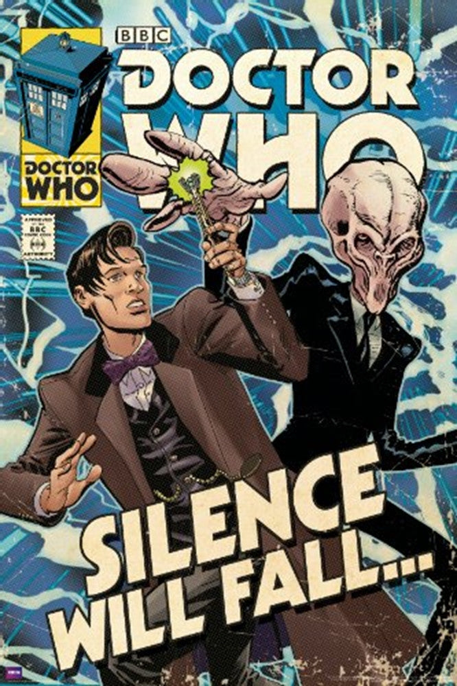 Doctor Who Silence Will Fall Comic Poster - TshirtNow.net