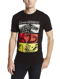 Thumbnail for HBO'S Game of Thrones Men's 3 House Symbols T-Shirt Officially Licensed Tshirt - TshirtNow.net - 2