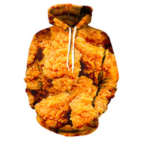 Thumbnail for Fried Chicken Allover 3D Print Hoodie