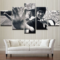 Thumbnail for Bruce Lee Framed Canvas Poster Wall Art Print Set