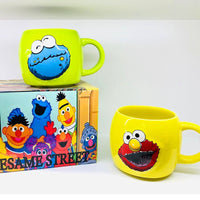 Thumbnail for Vintage Sesame Street ELMO and COOKIE MONSTER Ceramic Coffee/Tea Mugs