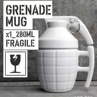 Thumbnail for Cool Army Grenade Monolayer Ceramic Coffee/Tea Cup with Lid Ideal for Office/Personal Use